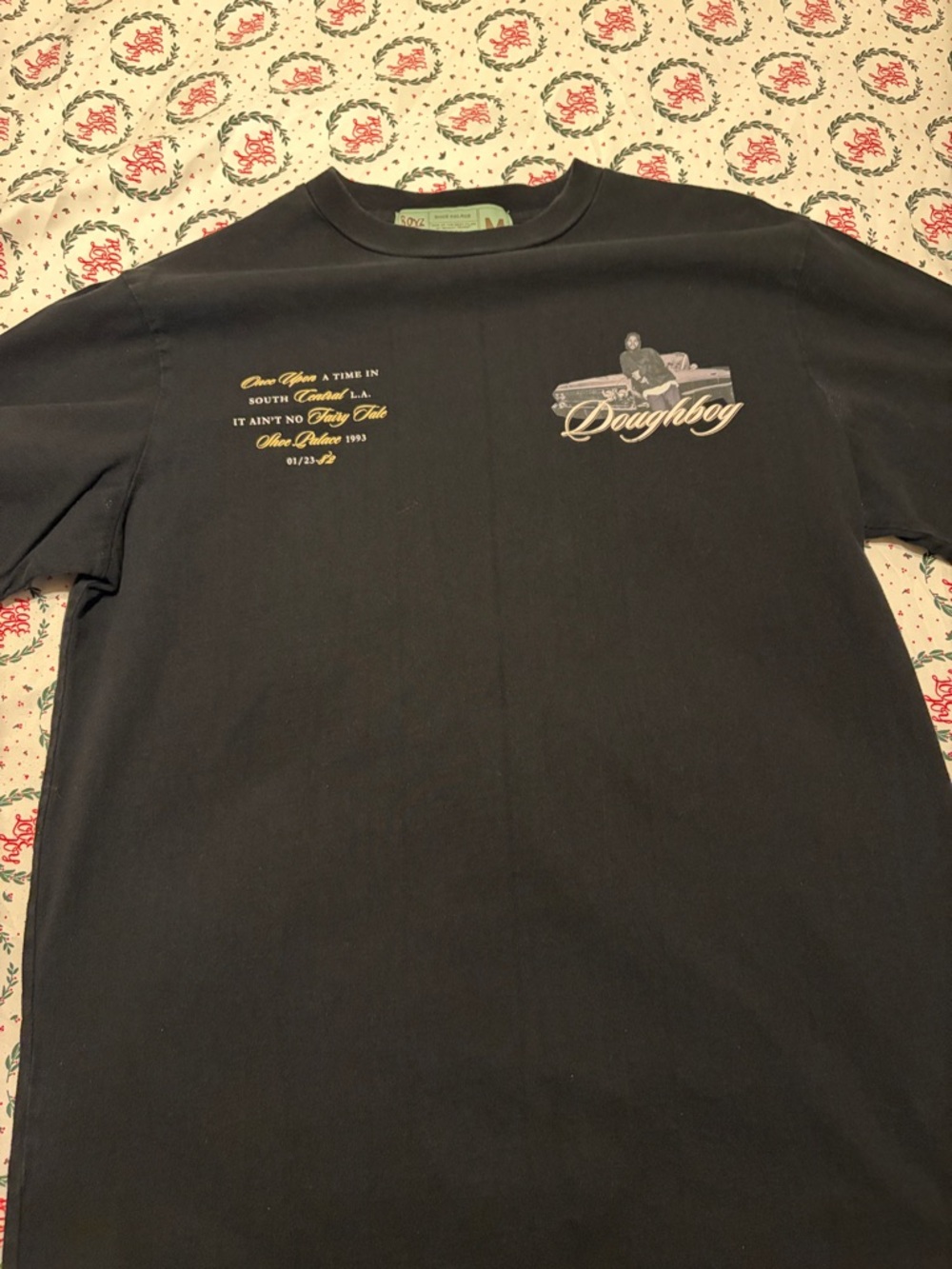 Doughboy Graphic Crewneck T-Shirt - Black